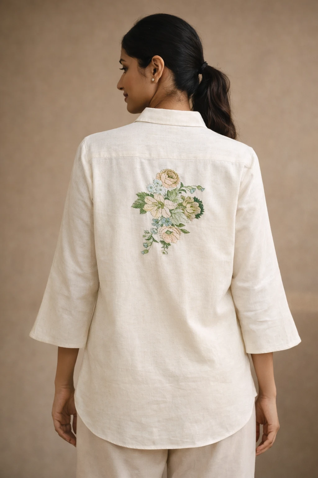 Rabistha Ivory Whisper Handcrafted Co-Ord Set