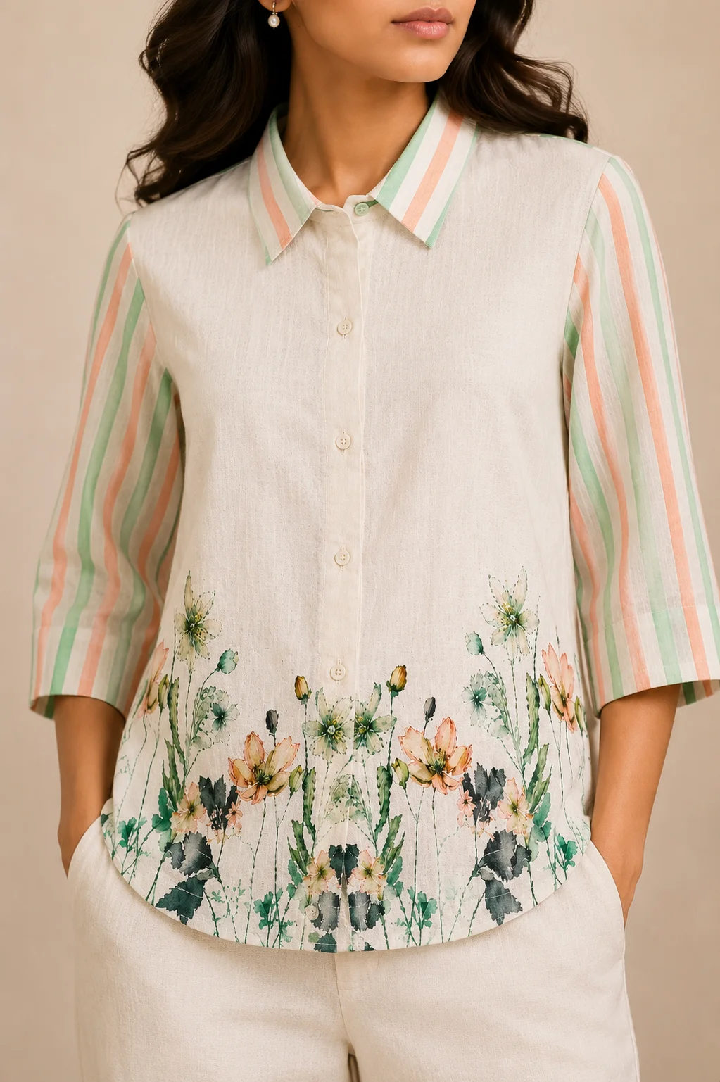 Rabistha Meadow Whisper Luxe Co-Ord Set