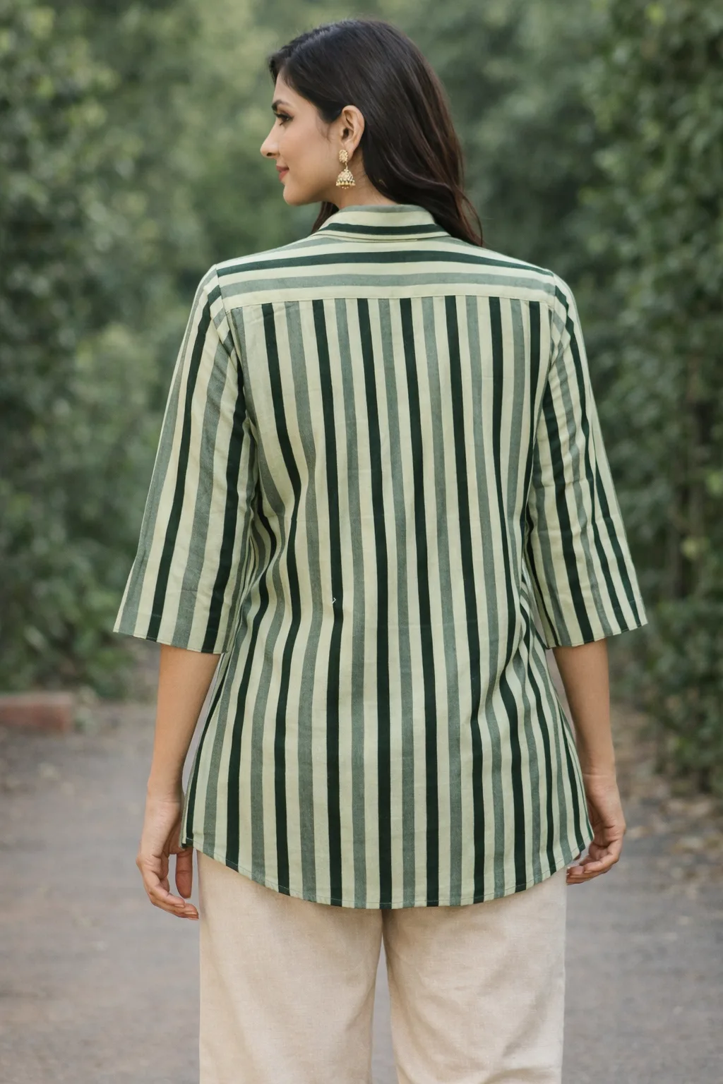 Forest Bloom Embroidered Co-Ord Set