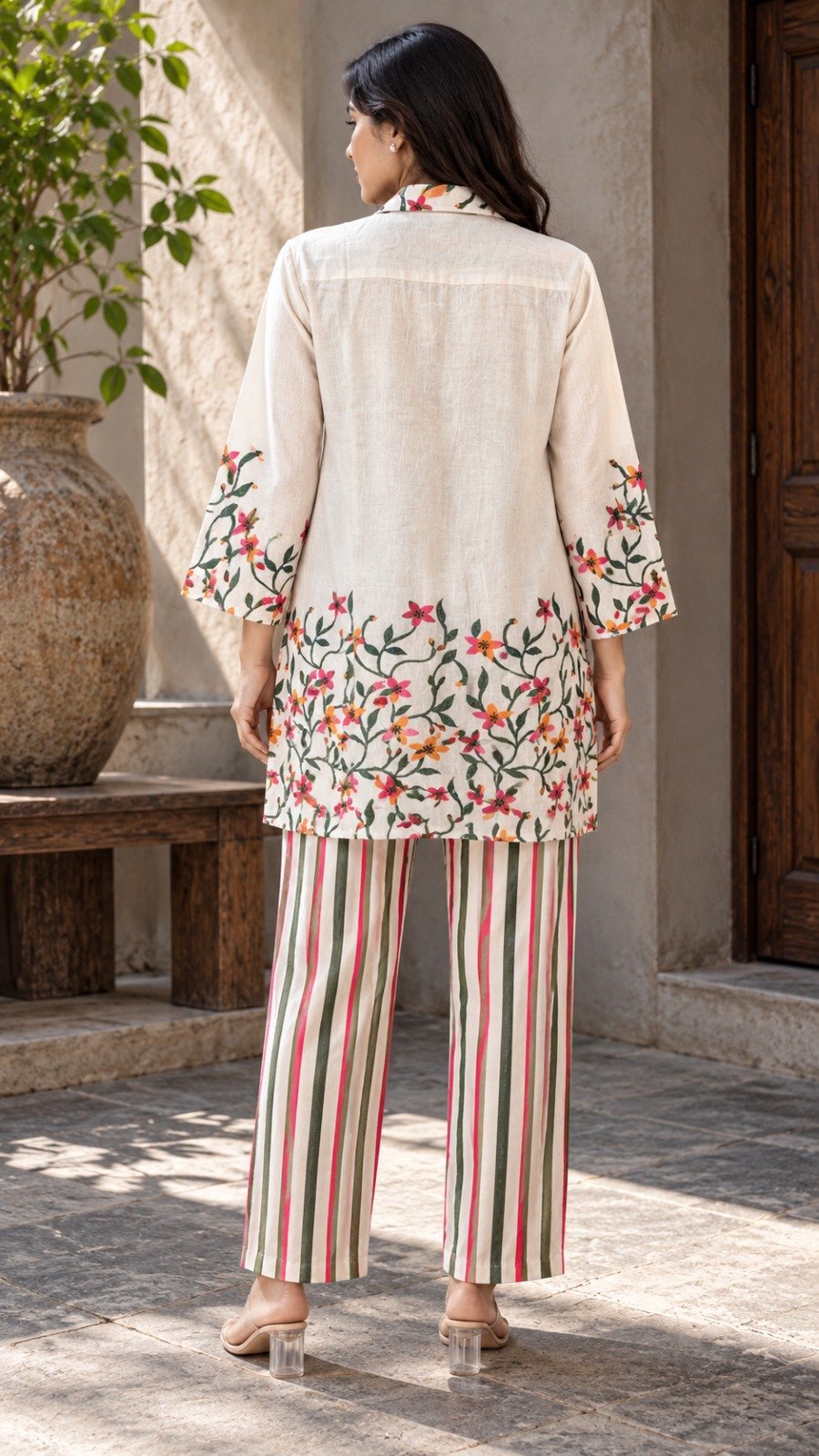 Rabistha Star Jasmine Handcrafted Co-Ord Set